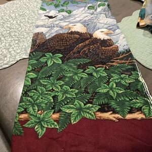 Beautiful Bald Eagle Fabric 2 Pieces.
